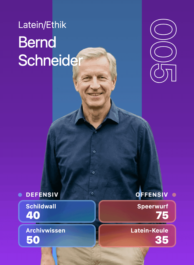 Karte von Bernd Schneider