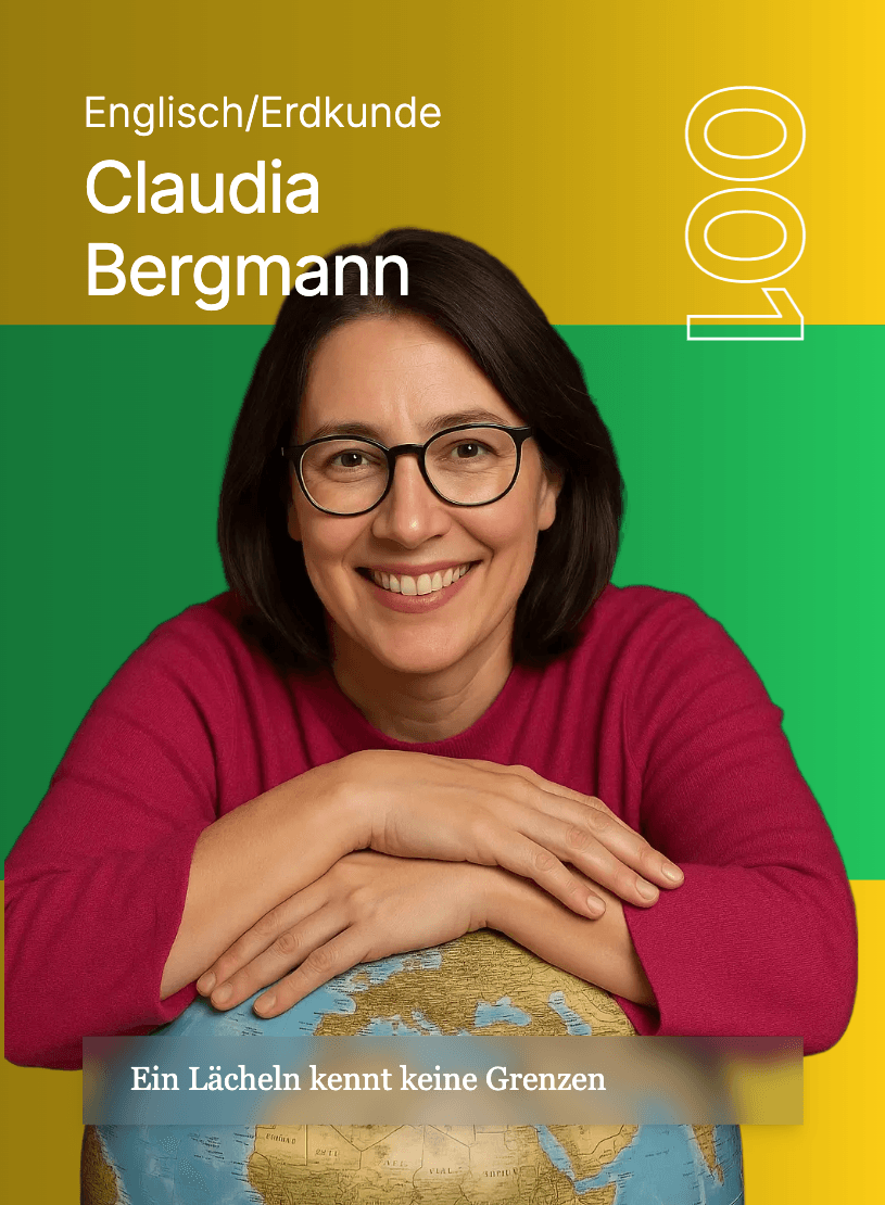 Claudia Bergmann Beispiel-Lehrerkarte 